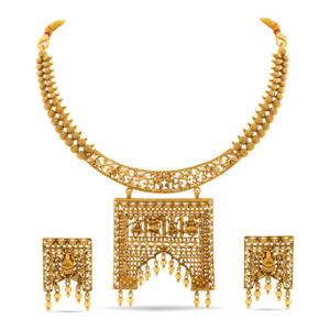 Buy 22 Karat Gold Necklace Set