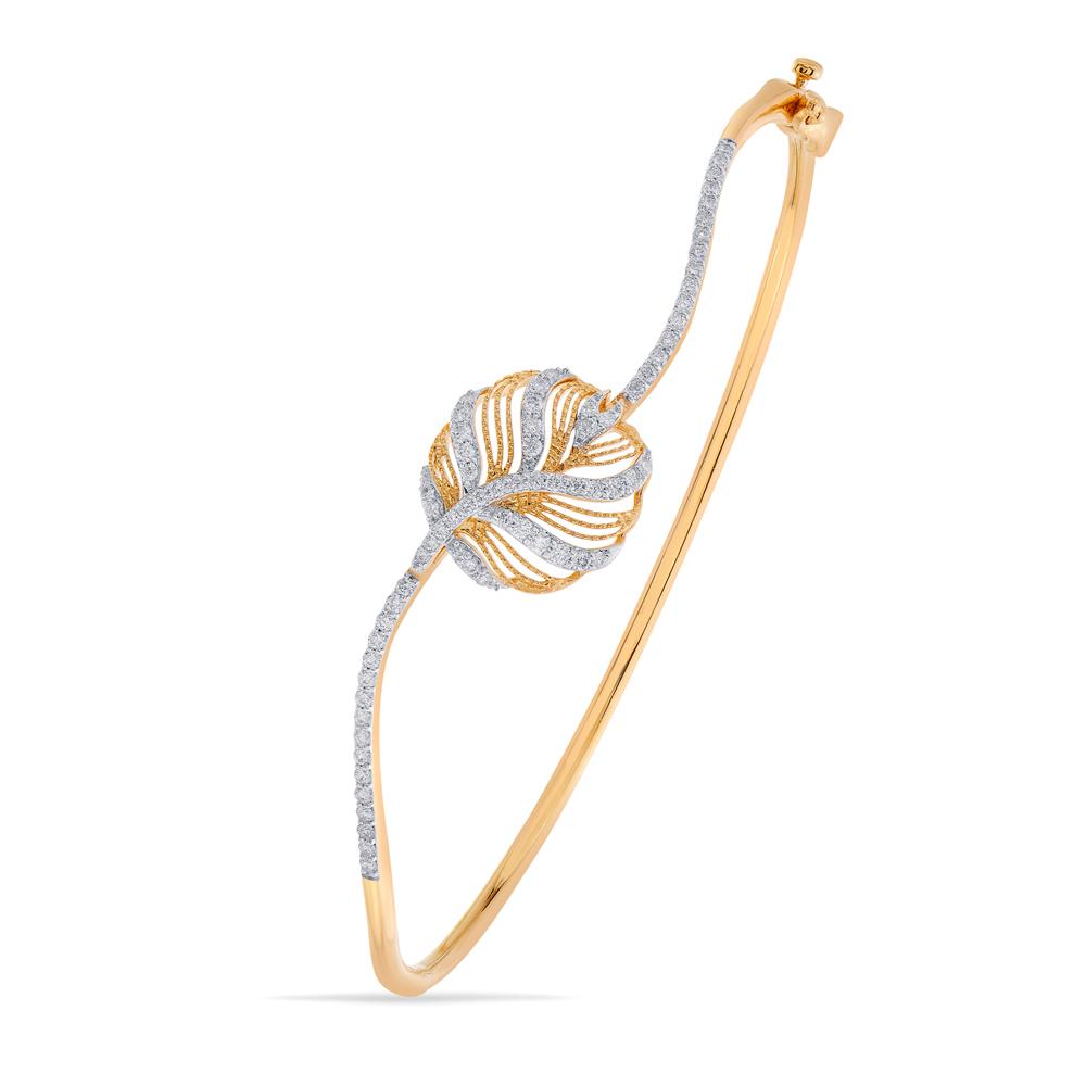 Buy 18 Karat Gold & Diamond Bracelet