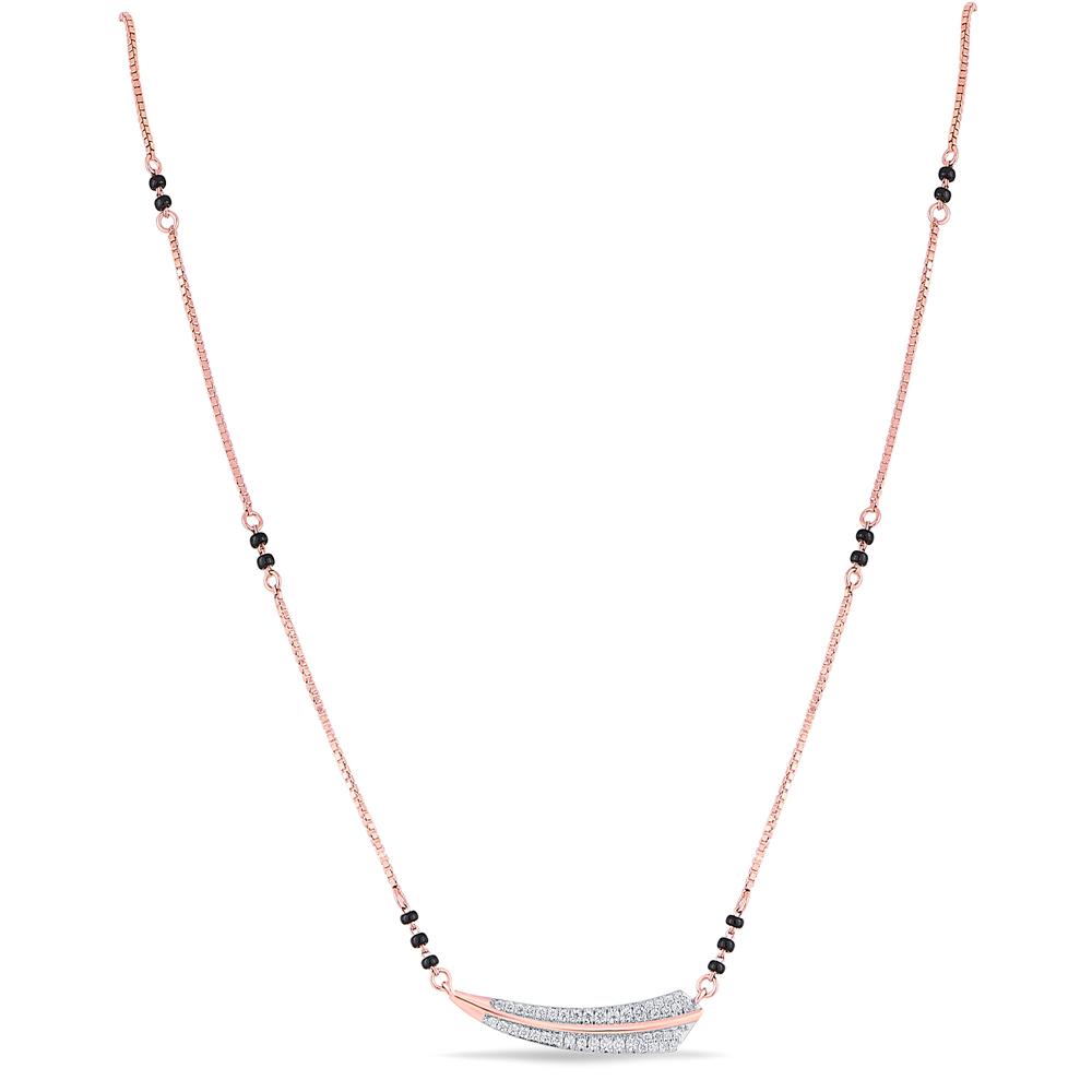 Buy 18 Karat Gold & Diamond Mangalsutra