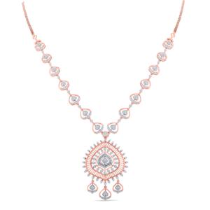 Buy 14 Karat Gold & Diamond Necklace