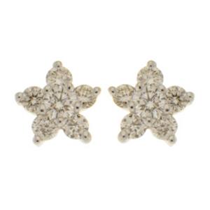 Buy 18 Karat Gold & Diamond Earrings