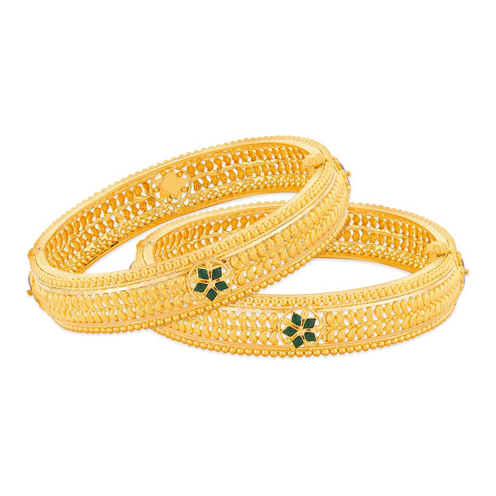 Buy 22 Karat Gold Bangles