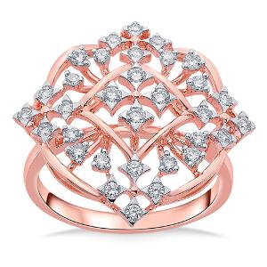 Buy 14 Karat Gold & Diamond Ring