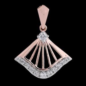 Buy 14 Karat Gold & Diamond Pendant