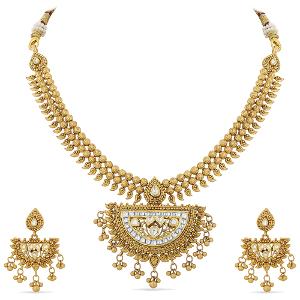 Buy 22 Karat Gold Necklace Set