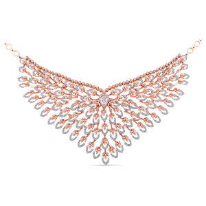 Buy 18 Karat Gold & Diamond Necklace