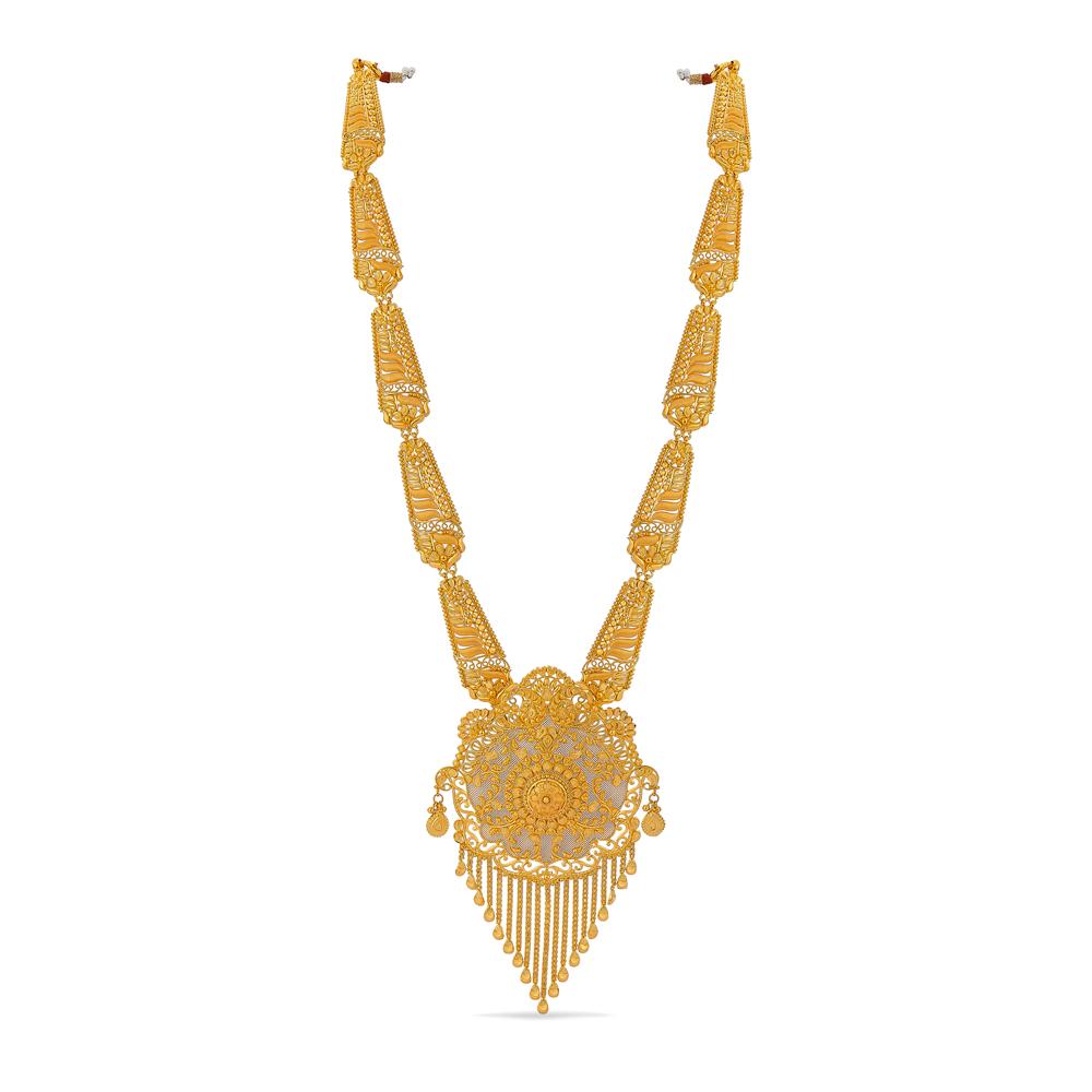Buy 22 Karat Gold Necklace Set