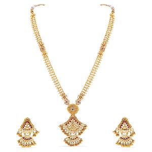 Buy 22 Karat Gold Necklace Set