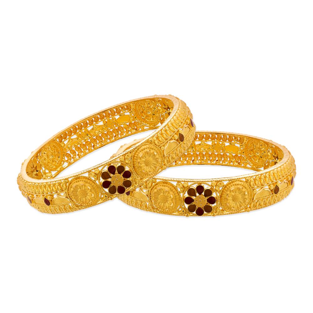 Buy 22 Karat Gold Bangles