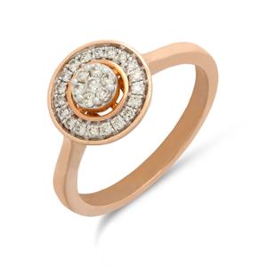 Buy 14 Karat Gold & Diamond Ring