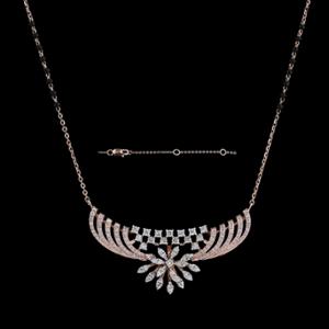 Buy 18 Karat Gold & Diamond Mangalsutra