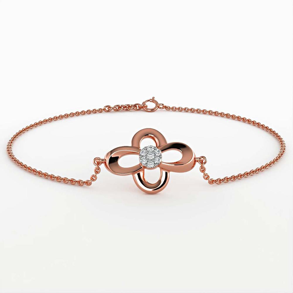 Buy Knotted Delicacy Diamond Bracelet