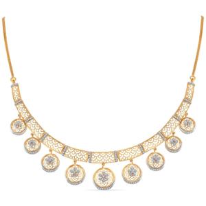 Buy 14 Karat Gold & Diamond Necklace
