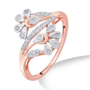 Buy 14 Karat Gold & Diamond Ring