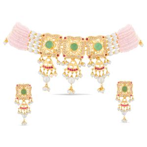 Buy 22 Karat Gold Necklace Set