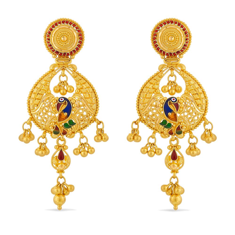 Buy 22 Karat Gold Earrings