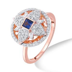 Buy 14 Karat Gold & Diamond Ring