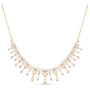 Buy 18 Karat Gold & Diamond Necklace