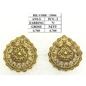 Buy 22 Karat Gold Earrings