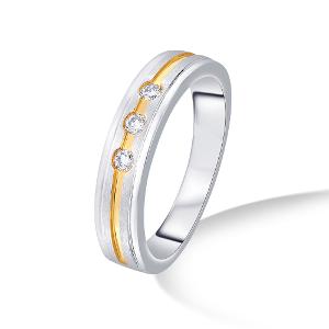 Buy 14 Karat Gold & Diamond Ring