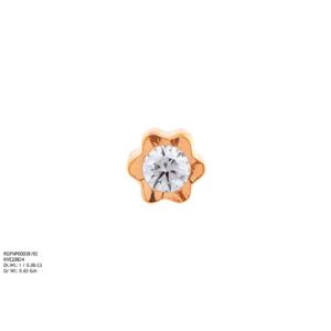 Buy 22 Karat Gold & Diamond Nose Pin
