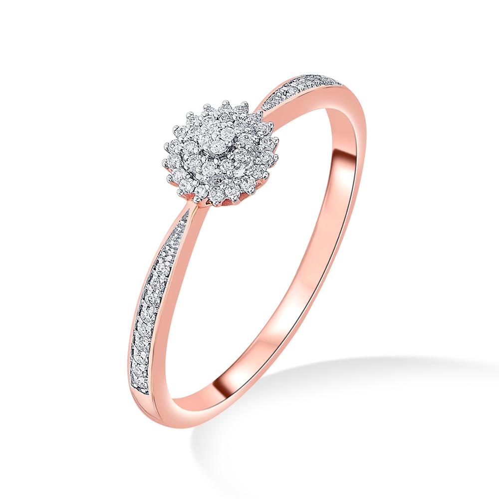 Buy 14 Karat Gold & Diamond Ring