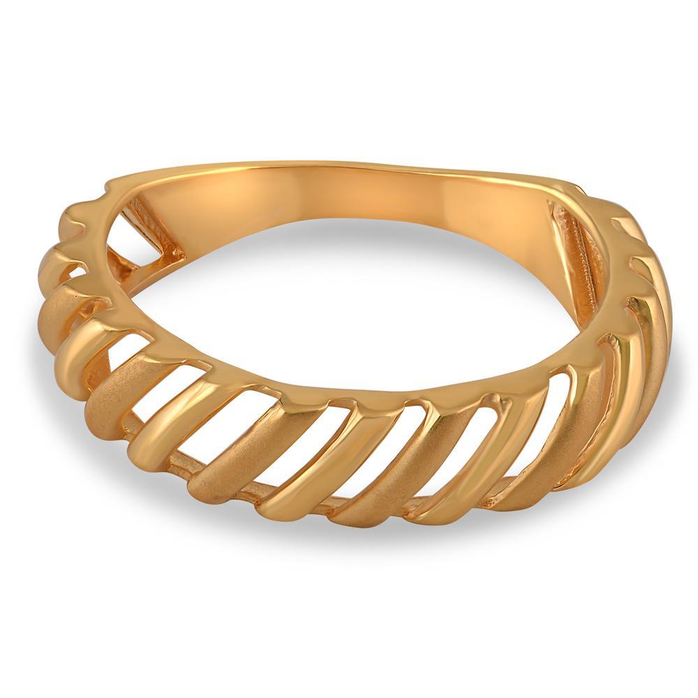 Buy 22 Karat Linear Gold Ring