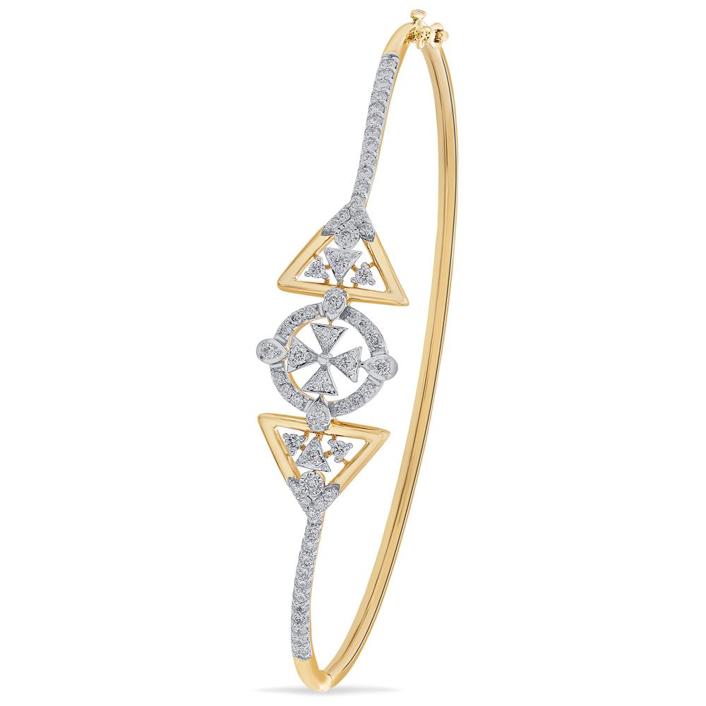 Buy 14 Karat Gold & Diamond Bracelet