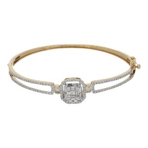 Buy 18 Kt Gold & Diamond Bracelet
