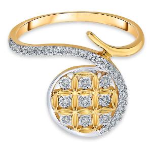 Buy 14 Karat Gold & Diamond Ring