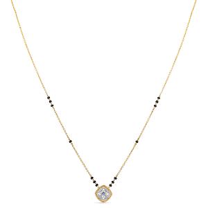 Buy 18 Karat Gold & Diamond Mangalsutra