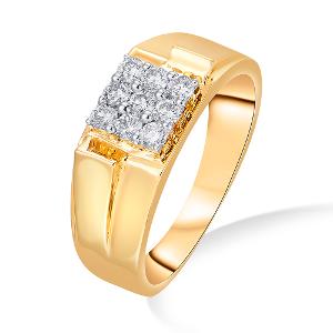 Buy 18 Karat Gold & Diamond Ring