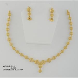 Buy 22 Karat Gold Necklace Set