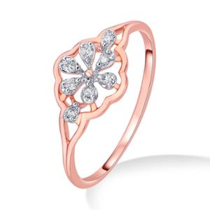 Buy Delicate Bloom Diamond Ring