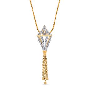 Buy 14 Karat Gold & Diamond Pendant