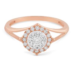 Buy 18 Karat Gold & Diamond Ring