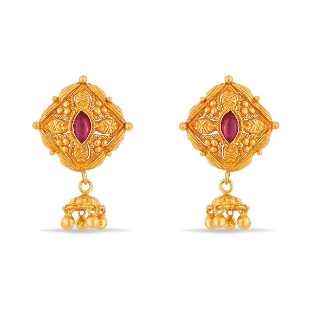 Buy 22 Karat Gold Earrings