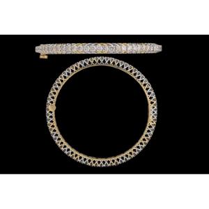 Buy 18 Karat Gold & Diamond Bangles