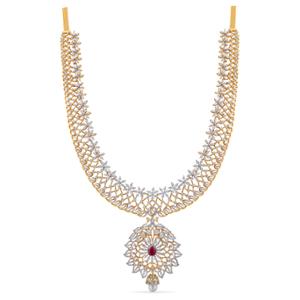 Buy 18 Karat Gold & Diamond Necklace