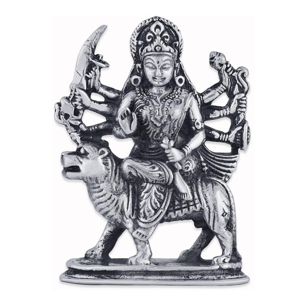 Buy 925 Purity Silver Goddess Ambe God Idol