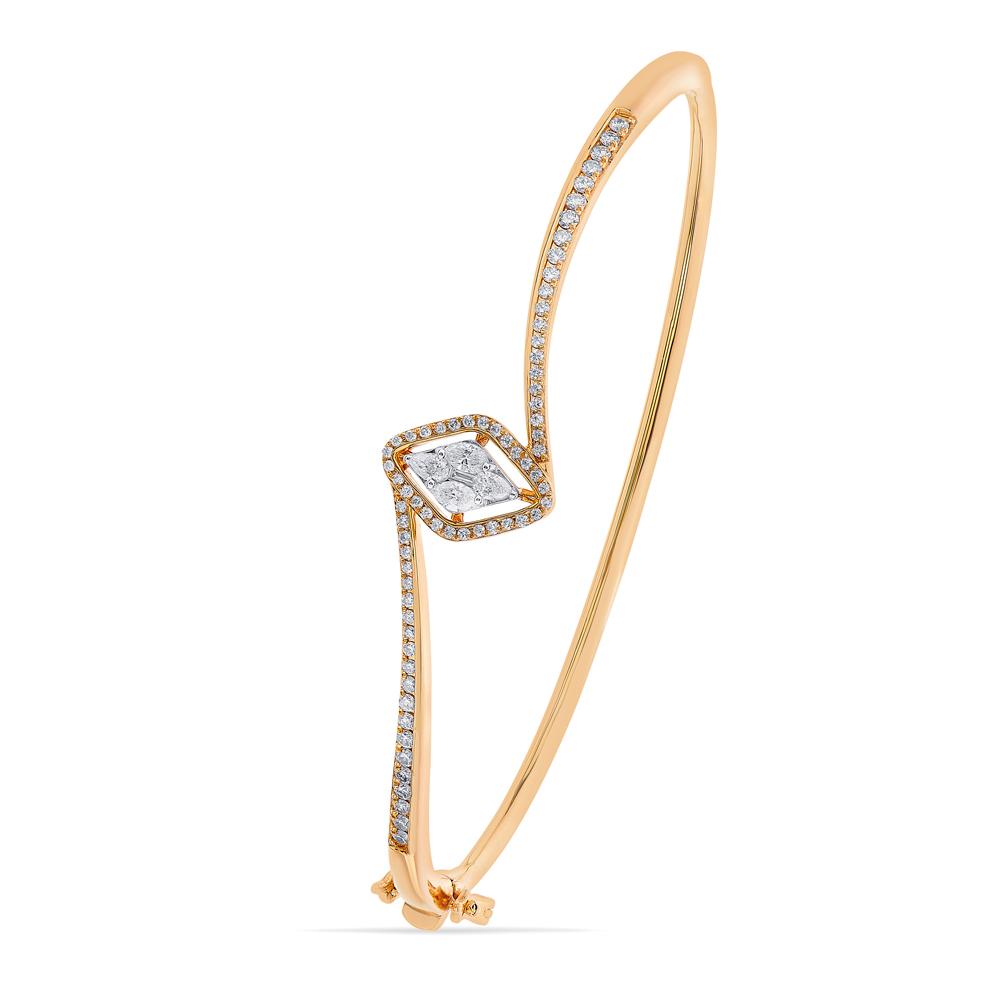 Buy 18 Karat Gold & Diamond Bracelet