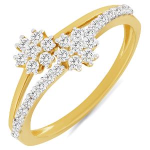 Buy 18 Karat Gold & Diamond Ring