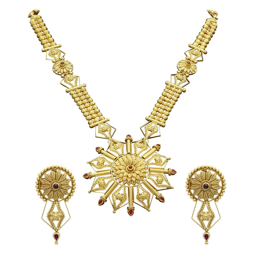 Buy 22 kt Gold Necklace Set