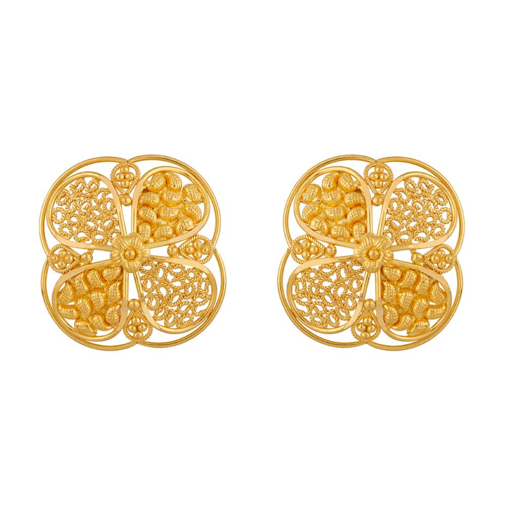 Buy 22Kt Gold Earrings