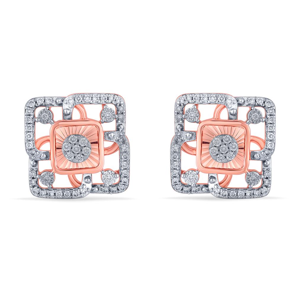 Buy Shiny Delight Diamond Earrings
