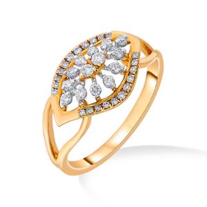 Buy 14 Karat Gold & Diamond Ring