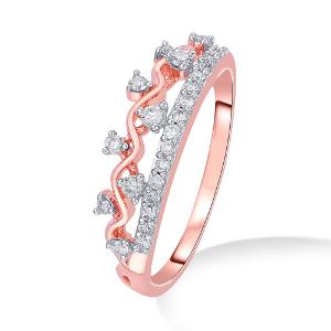 Buy 14 Karat Gold & Diamond Ring