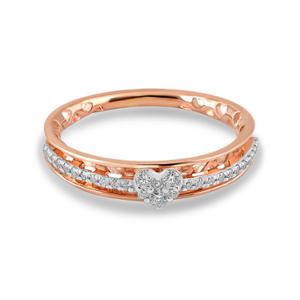 Buy Radiant Circle Set Diamond Ring