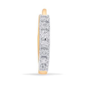 Buy 18 Karat Gold & Diamond Nose Ring