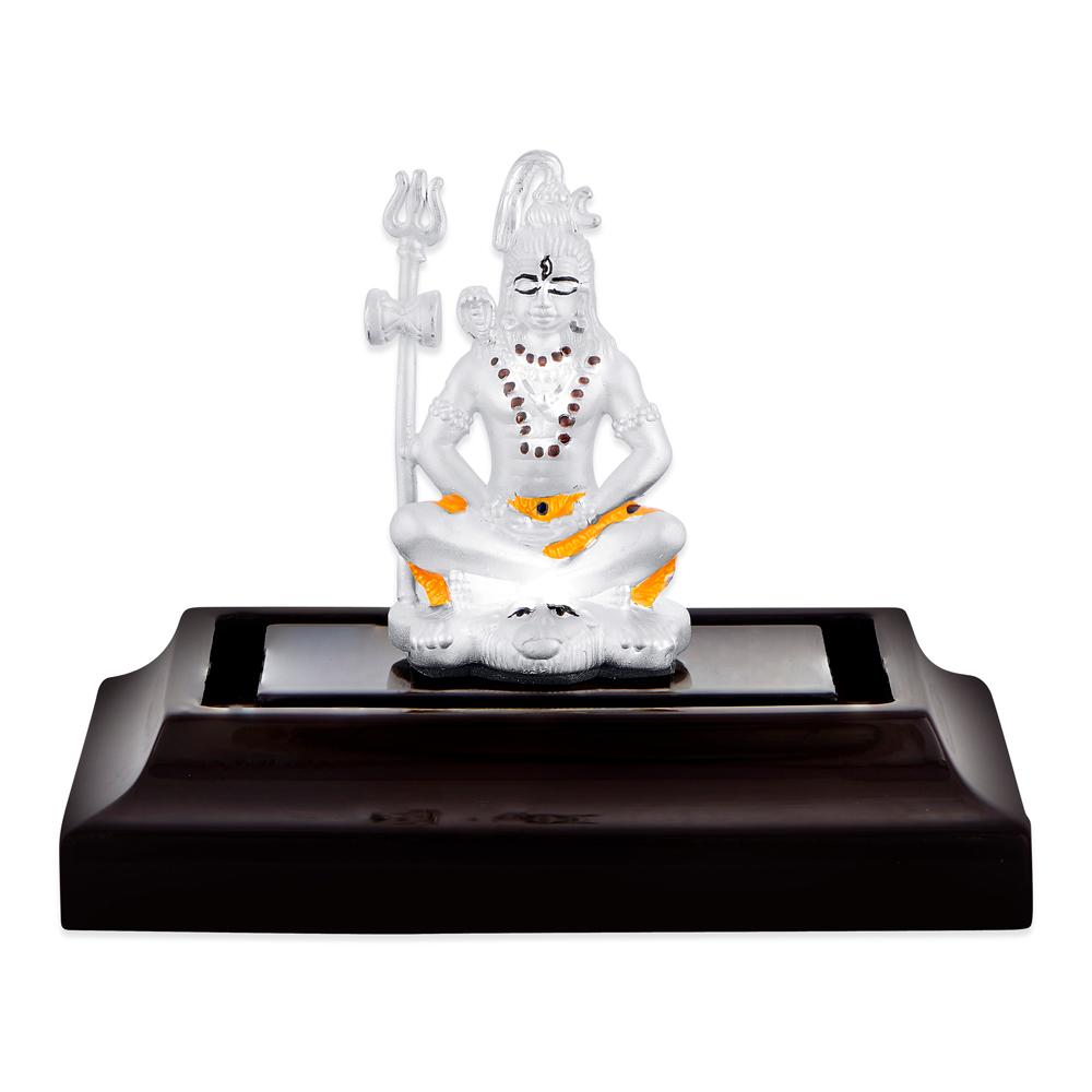 Buy 999 Purity Silver Lord Shiva
